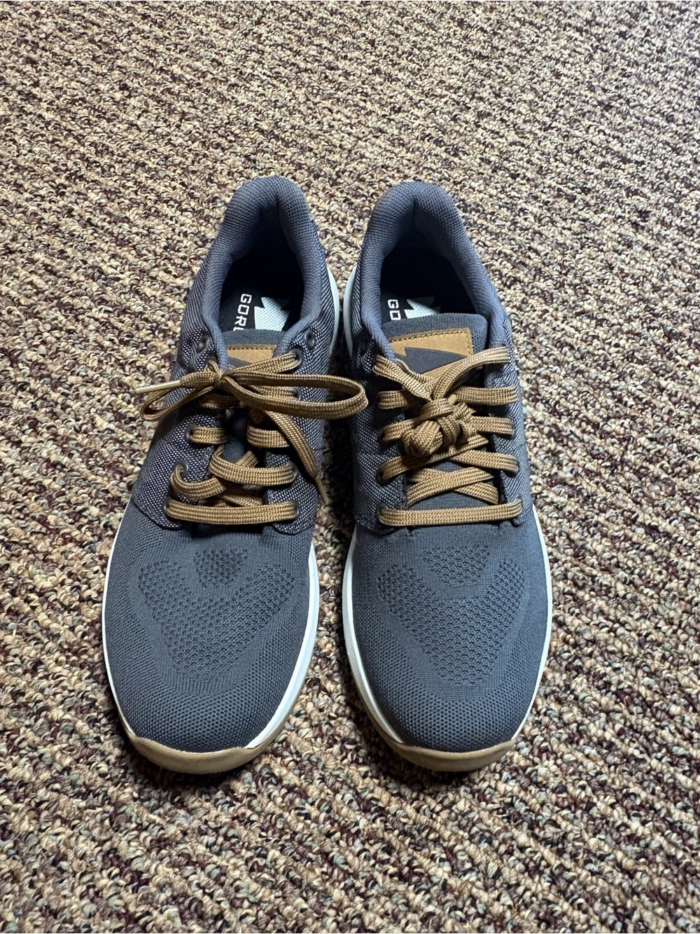 Men's GORUCK Ballistic Trainers - Gray with Brown Accents